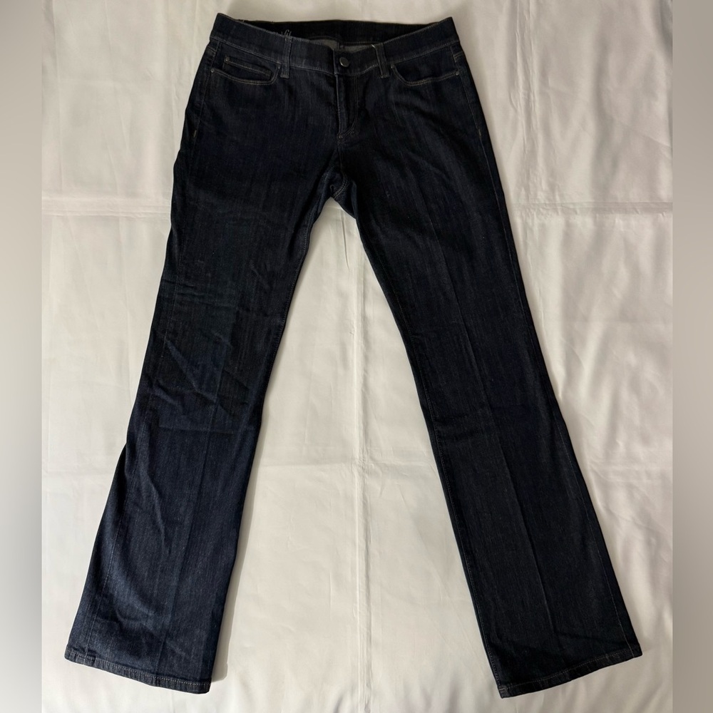 Ann Taylor Modern Fit Dark Wash Petite Jeans - Picture 2 of 10